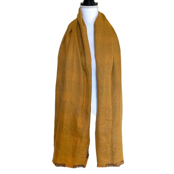 Sonoma Goods for Life Mixed Buffalo Plaid Reversible Scarf Wrap Fall Cozy NEW - Picture 4 of 10